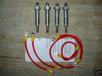 Glow Plug Upgrade Kit (Series 3 Diesel) GAM100 DA1057